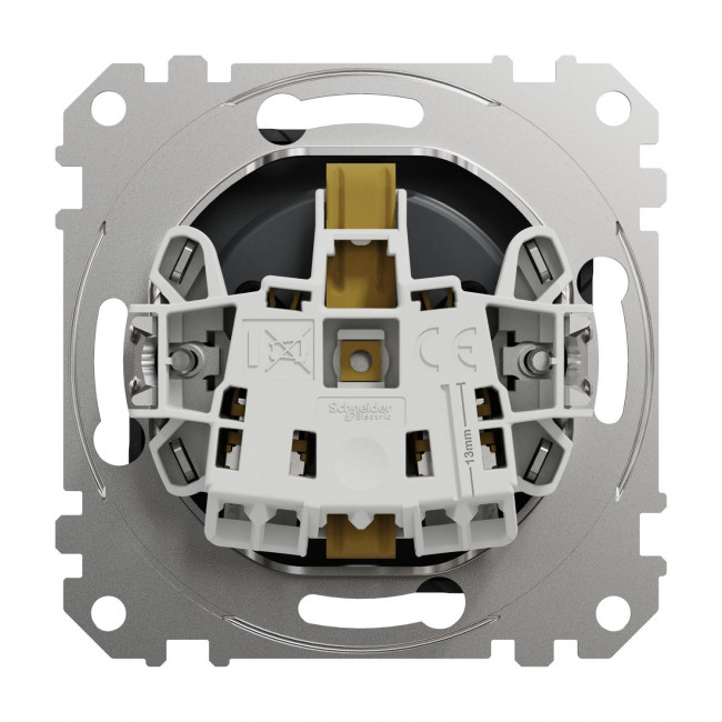 Πρίζα Σούκο Ασφαλείας Ανθρακί SDD114022 Sedna SCHNEIDER ELECTRIC