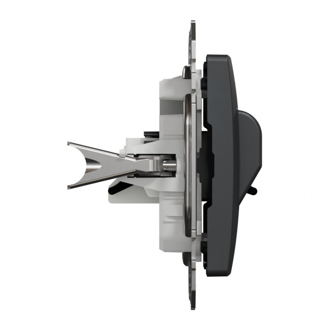 Πρίζα Ηχείων Διπλή Ανθρακί SDD114411 Sedna SCHNEIDER ELECTRIC