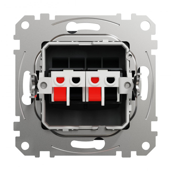 Πρίζα Ηχείων Διπλή Ανθρακί SDD114411 Sedna SCHNEIDER ELECTRIC
