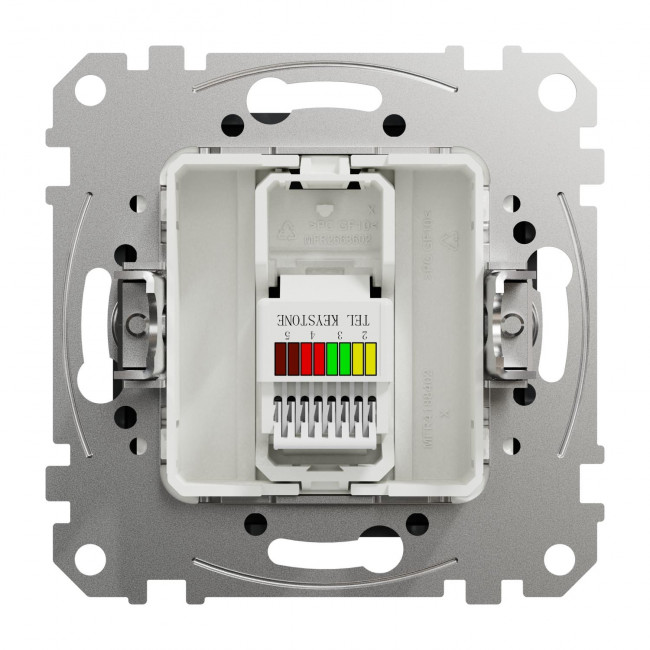 Πρίζα RJ11 Ανθρακί SDD114491 Sedna SCHNEIDER ELECTRIC