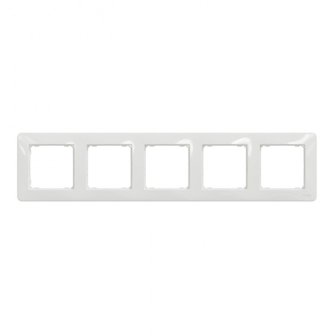 Πλαίσιο 5 Θέσεων Λευκό SDD311805 Sedna SCHNEIDER ELECTRIC