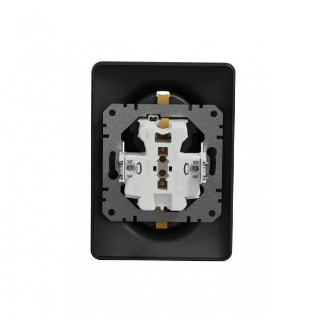 Πρίζα Σούκο Ασφαλείας Διπλή Ανθρακί SDD314221 Sedna SCHNEIDER ELECTRIC