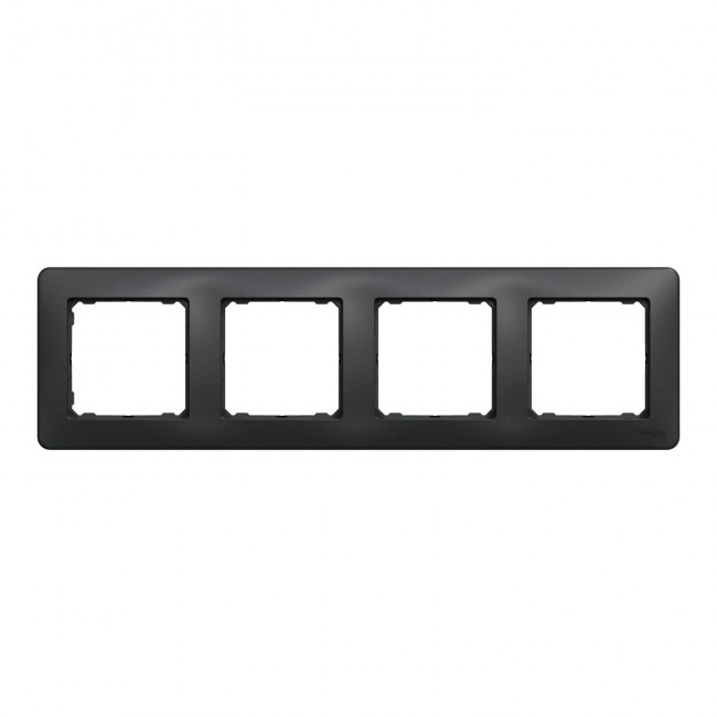 Πλαίσιο 4 Θέσεων Ανθρακί SDD314804 Sedna SCHNEIDER ELECTRIC
