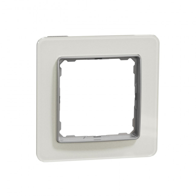 Πλαίσιο 1 Θέσης Λευκό Glass White SDD360801 Sedna SCHNEIDER ELECTRIC