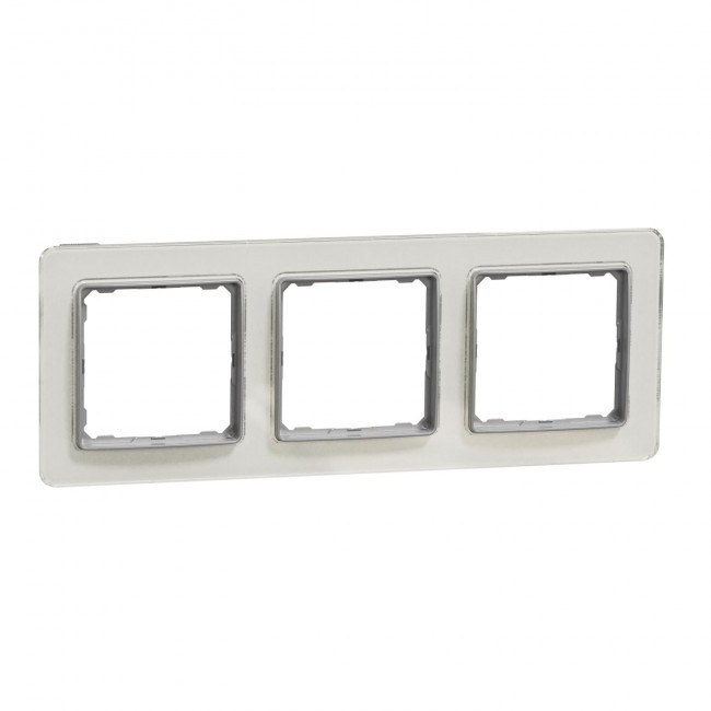 Πλαίσιο 3 Θέσεων Λευκό Glass White SDD360803 Sedna SCHNEIDER ELECTRIC