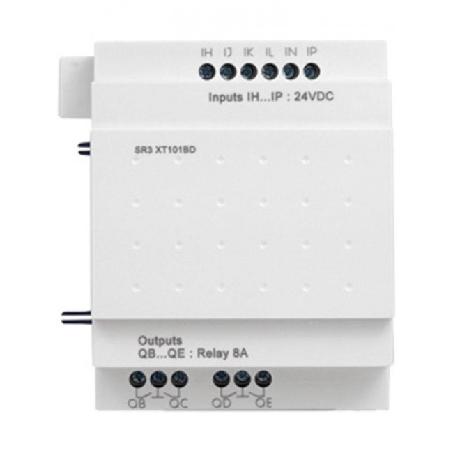 Μονάδα Επέκτασης 10 I/O Zelio Logic 24V AC SR3XT101B SCHNEIDER