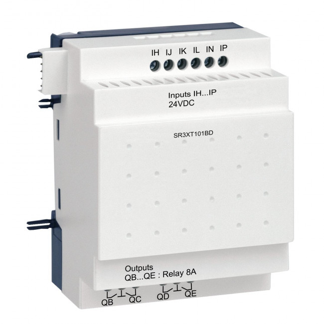 Μονάδα Επέκτασης 10 I/O Zelio Logic 24V DC SR3XT101BD SCHNEIDER