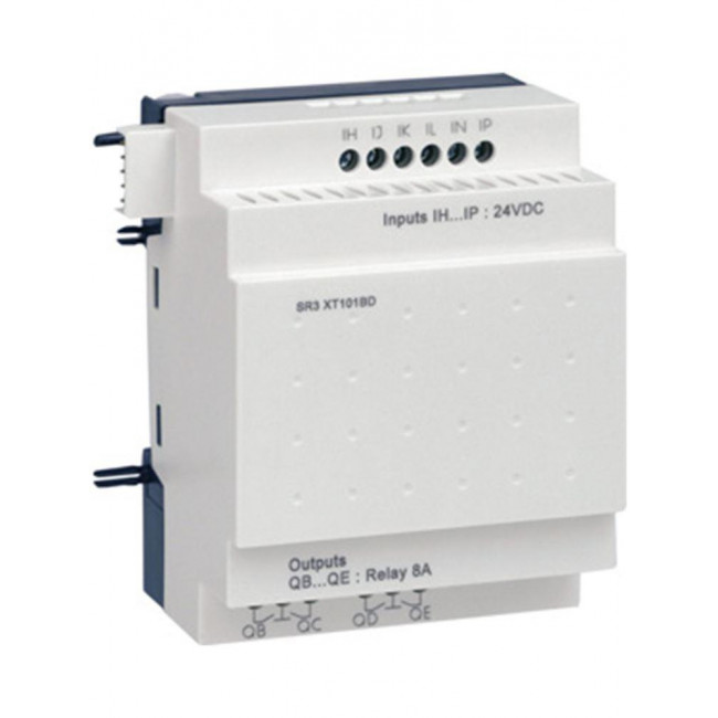 Μονάδα Επέκτασης 10 I/O Zelio Logic 24V DC SR3XT101BD SCHNEIDER