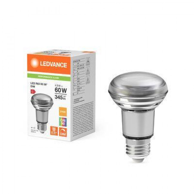 Λάμπα LED R63 4.9W E27 2700k 230V LEDVANCE