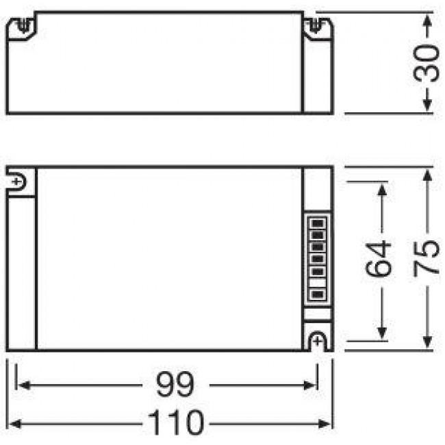 Ballast Ηλεκτρονικό HID Για 1 Λαμπτήρα 70W PTI-S OSRAM