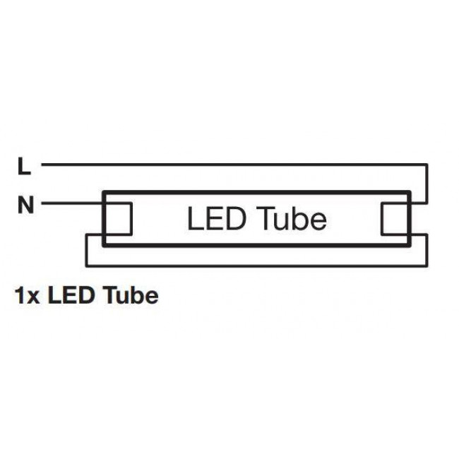 Λάμπα LED T5 10W G5 3000k 549mm AC MAINS Performance LEDVANCE