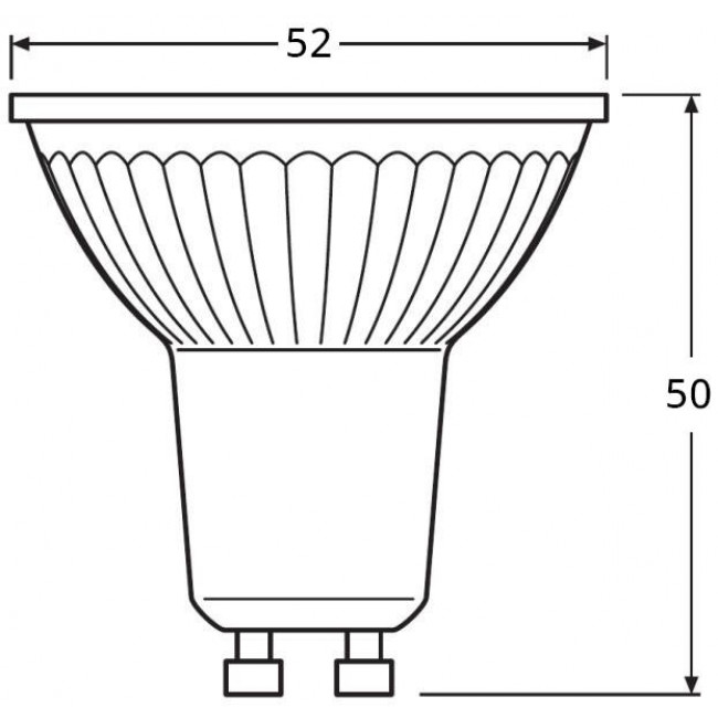 Λάμπα LED 6.9W GU10 6500k 230V 36° LEDVANCE