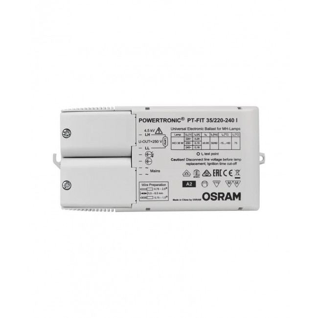 Ballast Ηλεκτρονικό HID Για 1 Λαμπτήρα 35W PTI-FIT OSRAM
