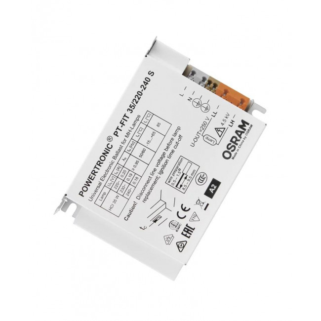 Ballast Ηλεκτρονικό HID Για 1 Λαμπτήρα 35W PTI-FIT-S OSRAM