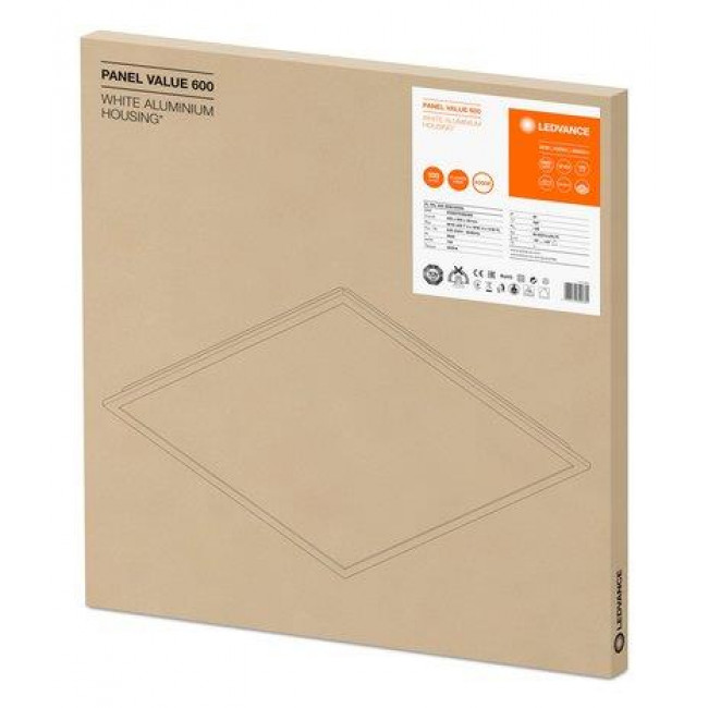 Πάνελ LED Ψευδοροφής 36W 4000K 60x60cm Λευκό LEDVANCE