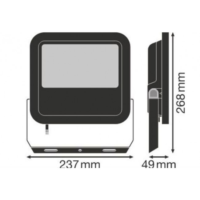 Προβολέας LED 65W 4000k Μαύρο IP65 230V Floodlight LEDVANCE