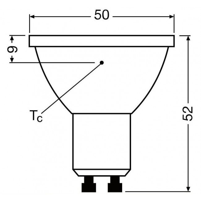 Λάμπα LED 6.1W GU10 4000k 230V 36° Dimmable LEDVANCE