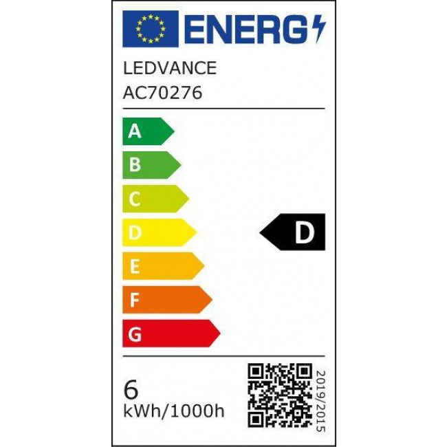 Λάμπα LED Σφαιρική 5.9W E14 3000k 230V Filament Clear LEDVANCE