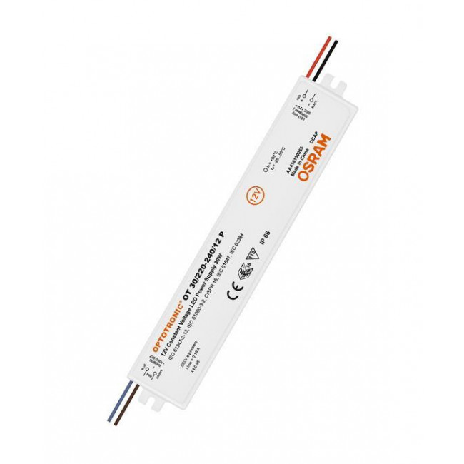 Τροφοδοτικό 30W Με Έξοδο 12VDC 2.5A IP67 Optotronic OSRAM