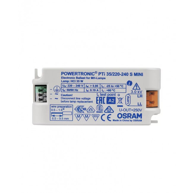 Ballast Ηλεκτρονικό HID Για 1 Λαμπτήρα 35W PTI-S-MINI OSRAM