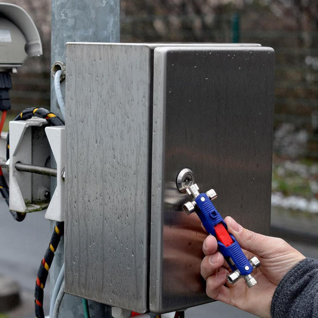 Πολύκλειδο Ηλεκτρολογικού Πίνακα 63mm JointKey Quadro 00-11-06-V04 KNIPEX