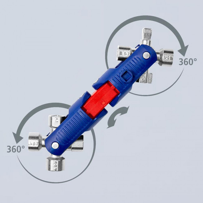 Πολύκλειδο Ηλεκτρολογικού Πίνακα 63mm JointKey Quadro 00-11-06-V04 KNIPEX