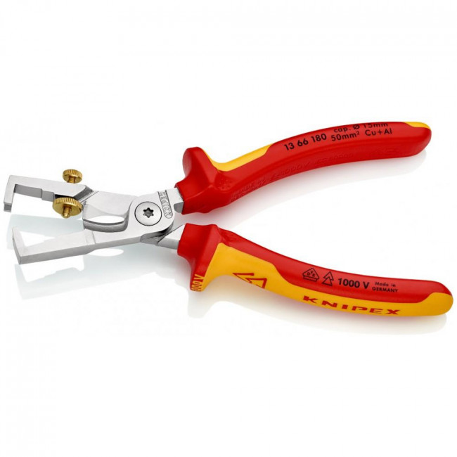Απογυμνωτής & Κόφτης 180mm 13-66-180 StriX KNIPEX