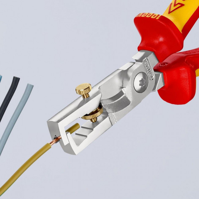 Απογυμνωτής & Κόφτης 180mm 13-66-180 StriX KNIPEX