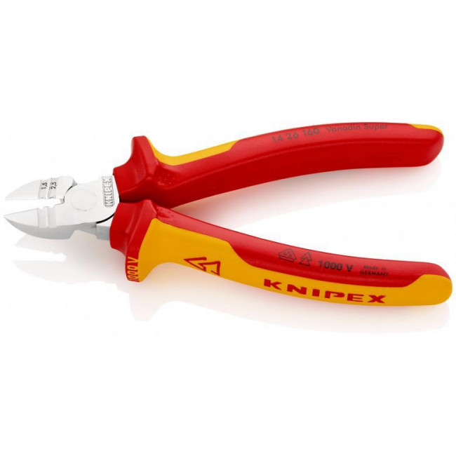 Πλαγιοκόφτης & Απογυμνωτής 160mm 14-26-160 KNIPEX