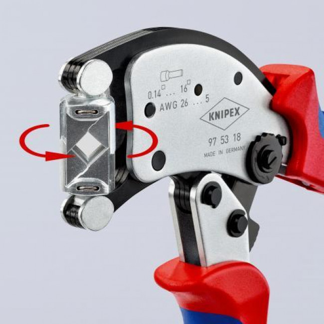 Πρέσσα Ακροχιτωνίων 97-53-18 Twistor® KNIPEX