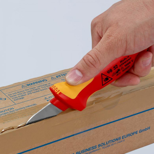 Μαχαίρι Ηλεκτρολόγου 185mm 1000V 98-52 KNIPEX
