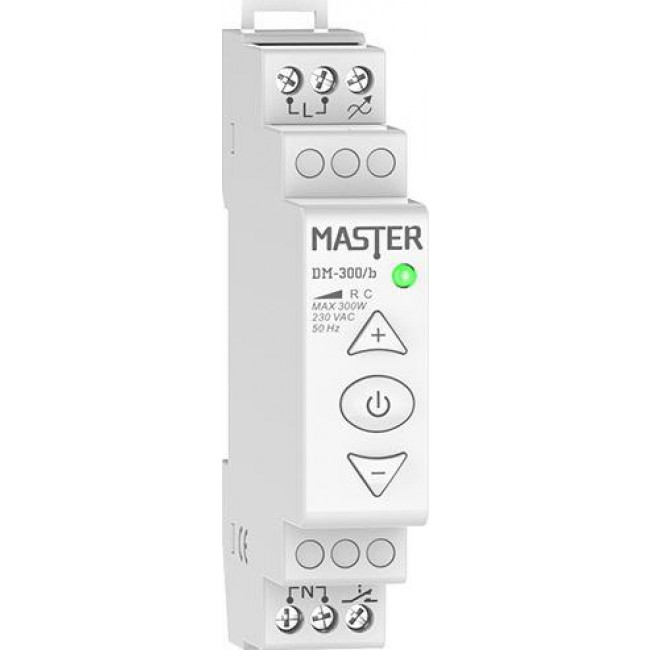 Dimmer Ράγας 300W ALL LOADS/LED DM-300/b MASTER ELECTRIC
