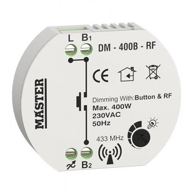 Dimmer Κυτίου 400W Multi Led DM-400B-RF MASTER