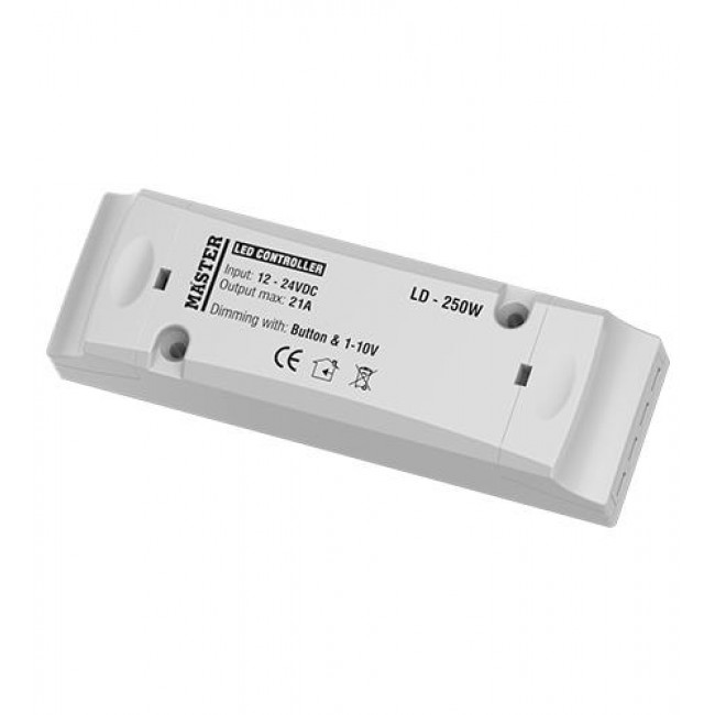 Μηχανισμός Dimmer Για Ταινία Μονόχρωμη Με Έξοδο 21A Dimmable 1-10V LD-250W MASTER