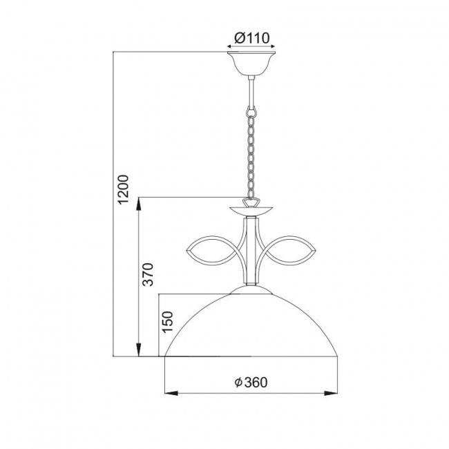 Φωτιστικό Μονόφωτο Ε27 Καφέ Και Μελί Electra AD89061 ACA LIGHTING