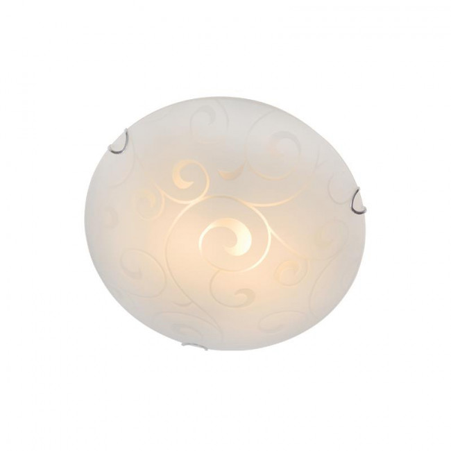 Πλαφονιέρα E27 Λευκό Chaplin AD994706L ACA LIGHTING