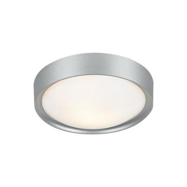 Πλαφονιέρα E27 Ασημί Valetta DL250L ACA LIGHTING