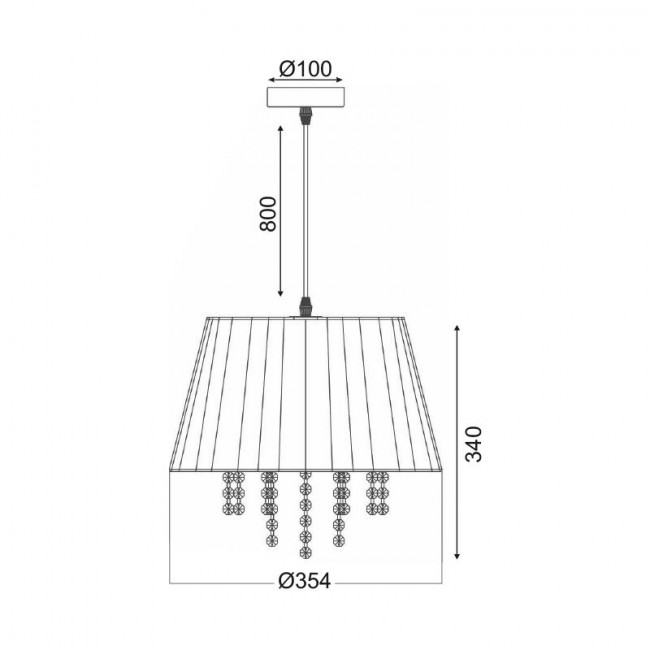 Φωτιστικό Μονόφωτο E14 Μαύρο Alice FMD701173 ACA LIGHTING