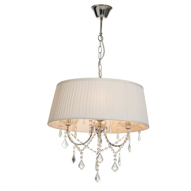 Φωτιστικό Τρίφωτο Ε14 Χρώμιο και Λευκό Penelope FMD968303 ACA LIGHTING