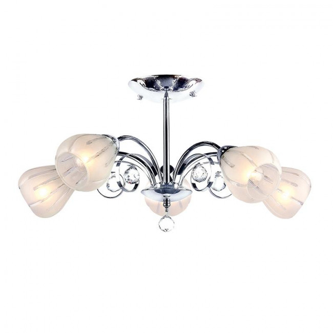 Φωτιστικό Πεντάφωτο E14 Χρώμιο Cardinal FMX51495 ACA LIGHTING