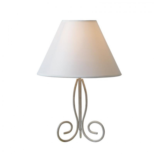 Πορτατίφ E14 Λευκό Και Εκρού Ismene KS1007T1WG ACA LIGHTING