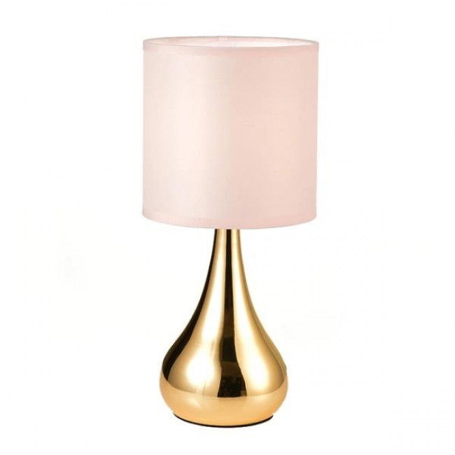 Πορτατίφ E14 Χρυσό και Ροζ Bellatris KS1178T1PG ACA LIGHTING