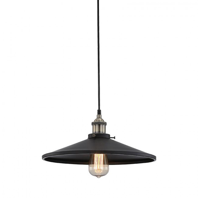 Φωτιστικό Μονόφωτο Ε27 Μαύρο Hippolyte KS1288P361BK ACA LIGHTING