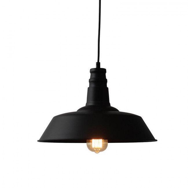 Φωτιστικό Μονόφωτο Ε27 Μαύρο Minore KS1290P36T1BK ACA LIGHTING