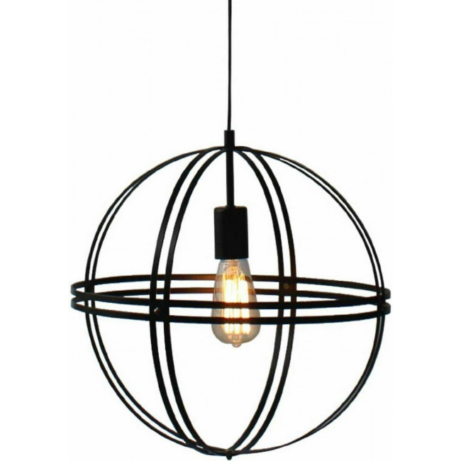 Φωτιστικό Μονόφωτο Ε27 Μαύρο Sirena KS1483P1BK ACA LIGHTING