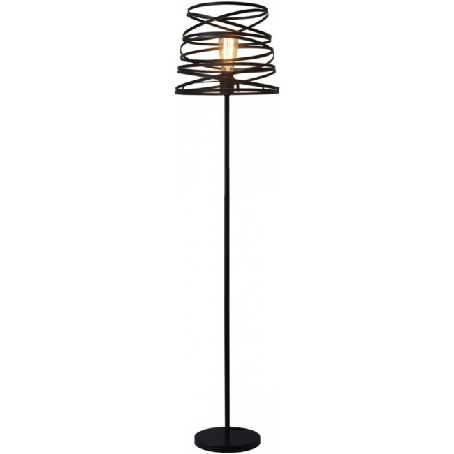 Φωτιστικό Δαπέδου E27 Μαύρο Jazz KS1538FB ACA LIGHTING