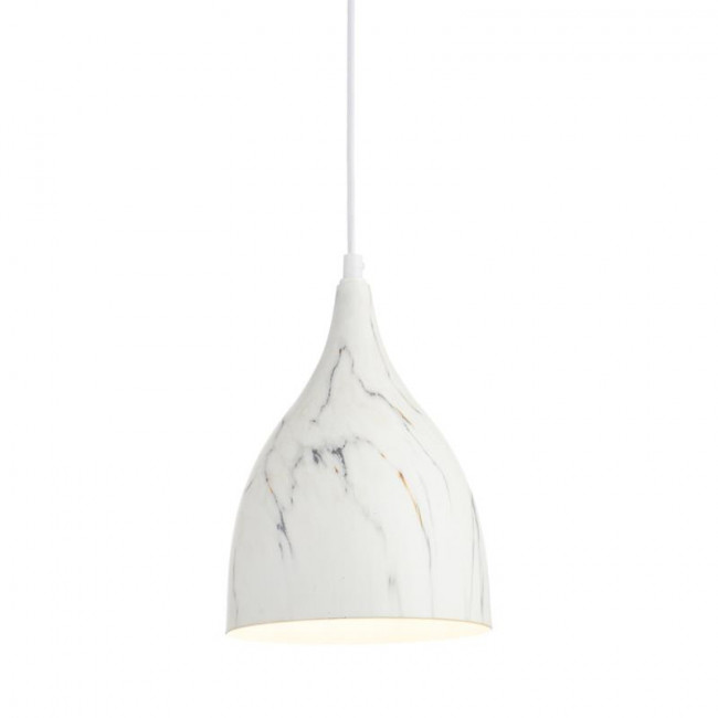 Φωτιστικό Μονόφωτο Ε27 Μάρμαρο Roxanne KS174317MR ACA LIGHTING