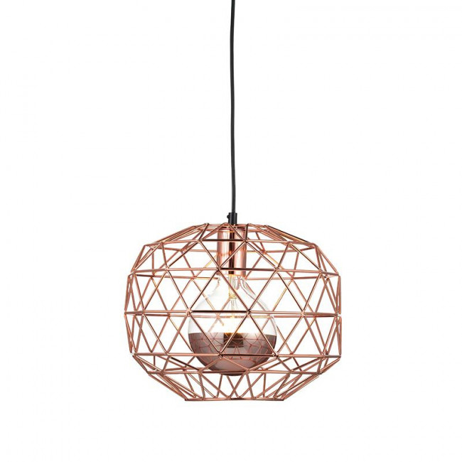Φωτιστικό Μονόφωτο Ε27 Χαλκός Aladdin KS180430PC ACA LIGHTING