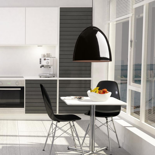 Φωτιστικό Μονόφωτο Ε27 Μαύρο Othello KS183240B ACA LIGHTING