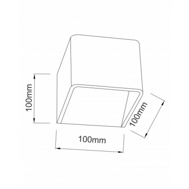 Απλίκα LED 3W 3000Κ Λευκό L35037 ACA LIGHTING
